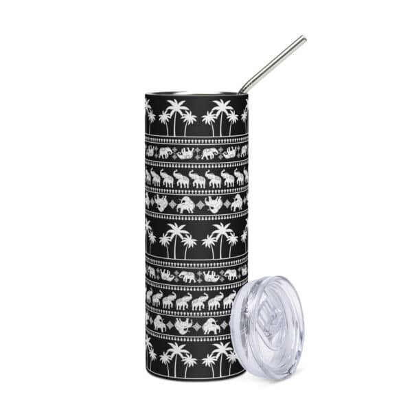 Our exclusive Thai Elephant design. Stainless steel tumbler